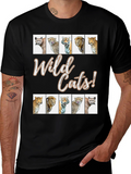 Wild Cats Graphic T-Shirt