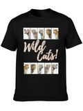 Wild Cats Graphic T-Shirt