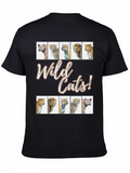 Wild Cats Graphic T-Shirt