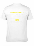 Financial Manager Hero Black T-Shirt