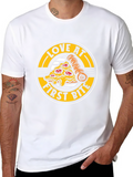 Love at First Bite Pizza Graphic Tee