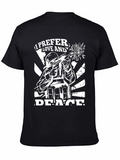 Love and Peace Graphic T-Shirt