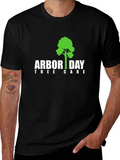 Arbor Day Tree Care Graphic T-Shirt