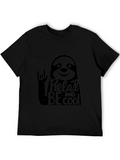 Relax and Be Cool Sloth Graphic Tee