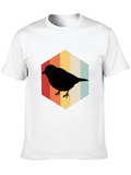 Retro Bird Silhouette T-Shirt