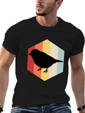 Retro Bird Silhouette T-Shirt