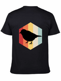 Retro Bird Silhouette T-Shirt