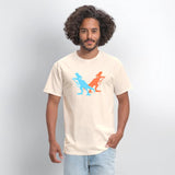 2 Guitar Dino T. Rex Guitarist Dinosaurs Roaring