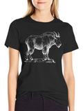 Mountain Goat Graphic T-Shirt
