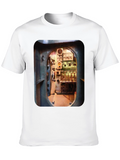Submarine Control Room Graphic T-Shirt