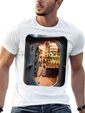 Submarine Control Room Graphic T-Shirt
