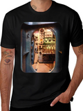 Submarine Control Room Graphic T-Shirt