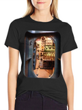 Submarine Control Room Graphic T-Shirt