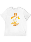 25 Years An Unbreakable Unit! Classic Cotton Tee – Unisex Comfort For Any Season