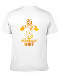 25 Years An Unbreakable Unit! Classic Cotton Tee – Unisex Comfort For Any Season