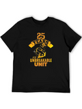25 Years An Unbreakable Unit! Classic Cotton Tee – Unisex Comfort For Any Season