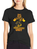 25 Years An Unbreakable Unit! Classic Cotton Tee – Unisex Comfort For Any Season