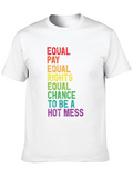 Equal Pay Rights Chance T-Shirt