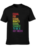 Equal Pay Rights Chance T-Shirt