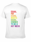 Equal Pay Rights Chance T-Shirt