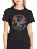 Patriotic Eagle Graphic T-Shirt - Never Surrender