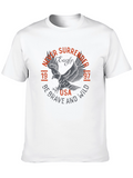 Patriotic Eagle Graphic T-Shirt - Never Surrender