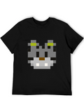 Pixel Cat T-Shirt - Retro Gaming Style