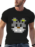 Pixel Cat T-Shirt - Retro Gaming Style