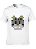 Pixel Cat T-Shirt - Retro Gaming Style