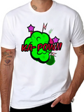 Ka-Pow Graphic Tee - Black Cotton T-Shirt