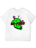 Ka-Pow Graphic Tee - Black Cotton T-Shirt