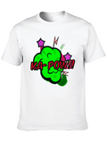 Ka-Pow Graphic Tee - Black Cotton T-Shirt