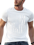 American Flag Baseball T-Shirt