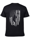 American Flag Baseball T-Shirt