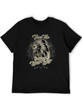 Wild West Skull Graphic T-Shirt