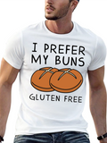 Gluten Free Buns Graphic T-Shirt