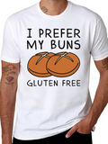 Gluten Free Buns Graphic T-Shirt