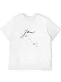 Elegant Black Tee - Je taime