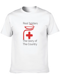 Real Soldiers T-Shirt - Patriotic Design