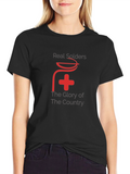Real Soldiers T-Shirt - Patriotic Design