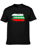 Bulgaria Flag T-Shirt - Bulgarian Pride Tee