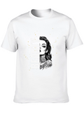 Beauty Tattoo Graphic T-Shirt - Trendy Tee