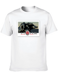 Silver Moon T-Shirt: Abstract Horses