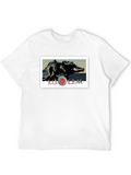 Silver Moon T-Shirt: Abstract Horses