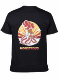 Monstrous Octopus Graphic T-Shirt - Unique Design