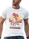 Monstrous Octopus Graphic T-Shirt - Unique Design