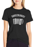Squeezologist Accordion T-Shirt