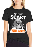 Scary Touring Manager Halloween T-Shirt
