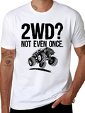 2WD Not Even Once | Offroad Mudding Funny Truck Classic Cotton Tee – Unisex Comfort For Any Season