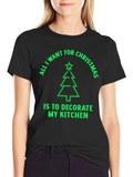 Christmas Kitchen Decor T-Shirt